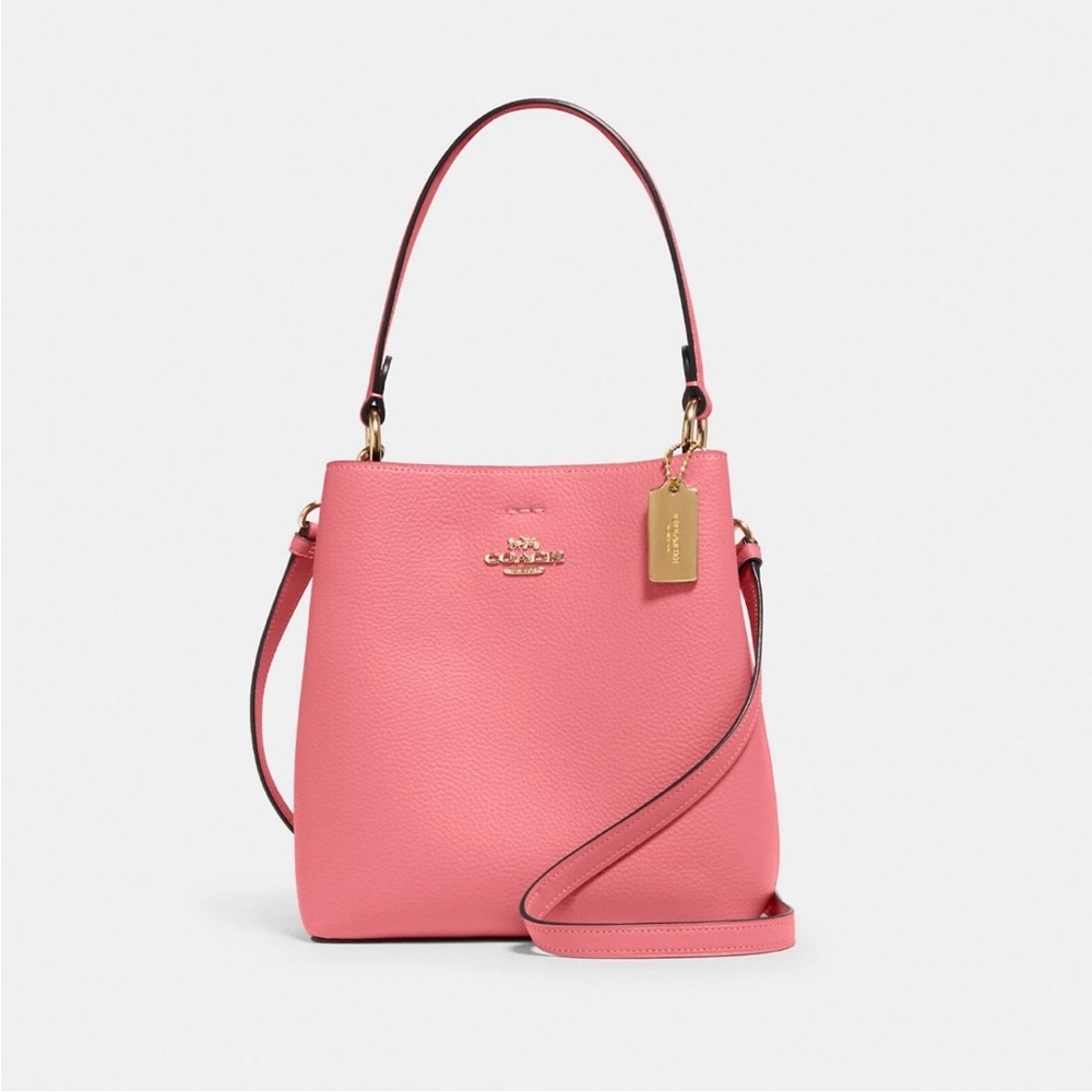 Coach Pink Town Bucket Bag !